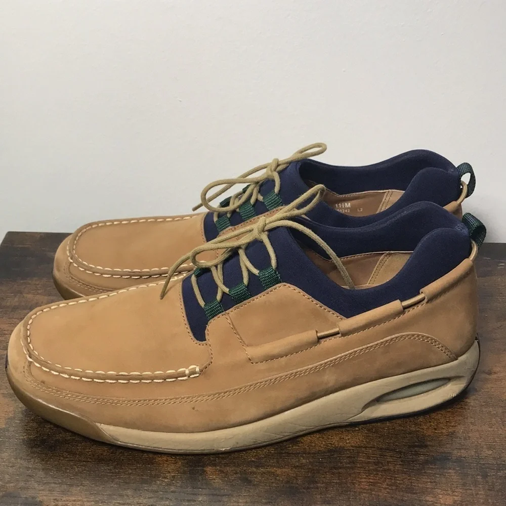 Cole Haan Country Mens Suede Leather Loafers Size 11.5 Comfort Boat Shoes Mature